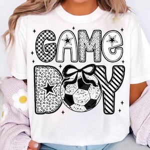 Game Day Preppy Soccer Png, Soccer Png, Soccer Coquette Png, Soccer Mama Png, Game Day Png, Checkered Soccer Pn sublimation