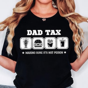 Dad Tax Making Sure It&#39;s Not Poison SVG PNG, Retro Dad Tax Definition Svg, Funny Father&#39;s Day Gift, Dad Tax Meaning Svg png