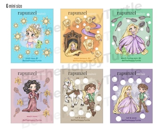 Digital Download | Princess With Really Long Hair Mini Collection Bundle | Savings Challenge | A7