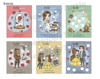 Digital Download | Princess Who Loves Books Mini Collection Bundle | Savings Challenge | A7