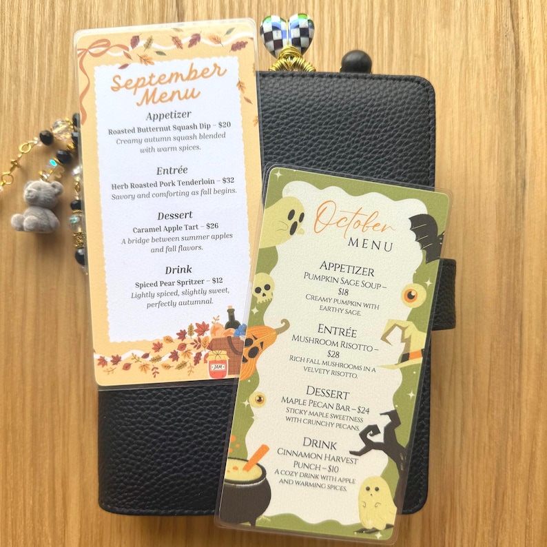 Yearly Menus | Savings Challenge | A6 - Etsy