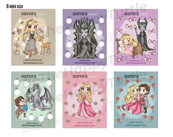 Digital Download | Princess Who Sleeps Mini Collection Bundle | Savings Challenge | A7