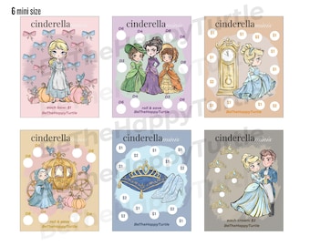Digital Download | Princess Missing A Glass Slipper Mini Collection Bundle | Savings Challenge | A7
