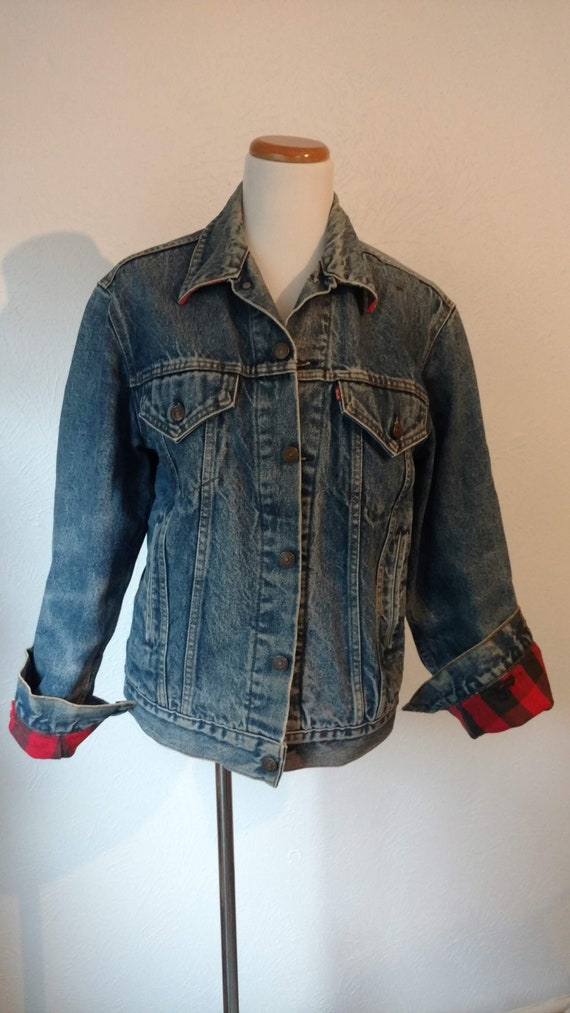 levis flannel jacket