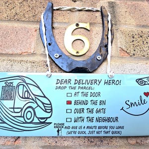 Waterproof Delivery Sign – No More Soggy Notes! image 3