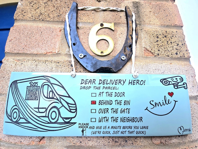Waterproof Delivery Sign – No More Soggy Notes! image 3