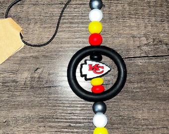Kansas City Chiefs car mirror hanger