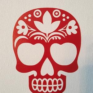 Kit de manualidades en lienzo Día De Los Muertos 1a