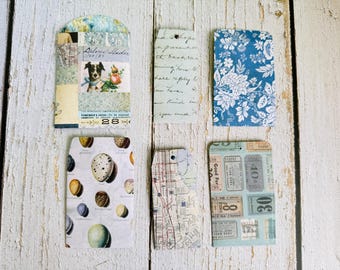 NEW COLORS Tim Holtz Coin Envelopes Set of 6 Junk Journal Pockets Tuck Spots Vintage Ephemera Palette Paper