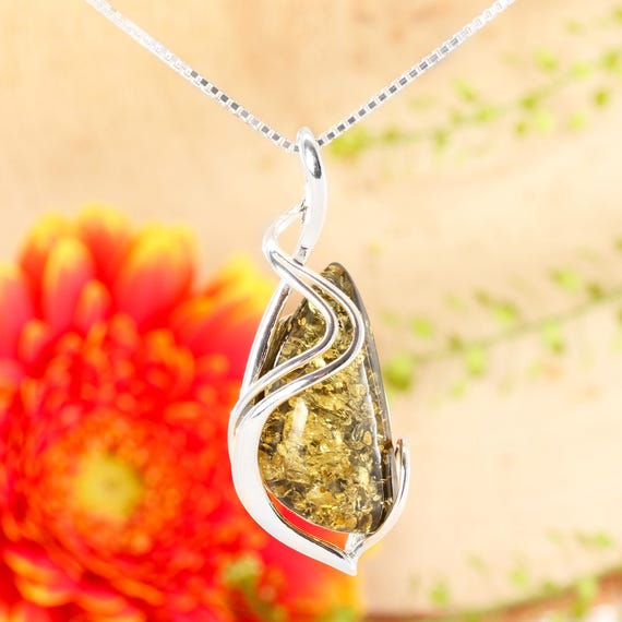 Collana Con Ciondolo A Vortice In Argento Sterling: Dainty Vortex Jewelry - Italia