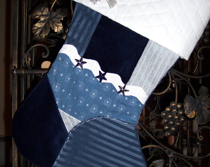 Baby Boy Christmas Stocking 