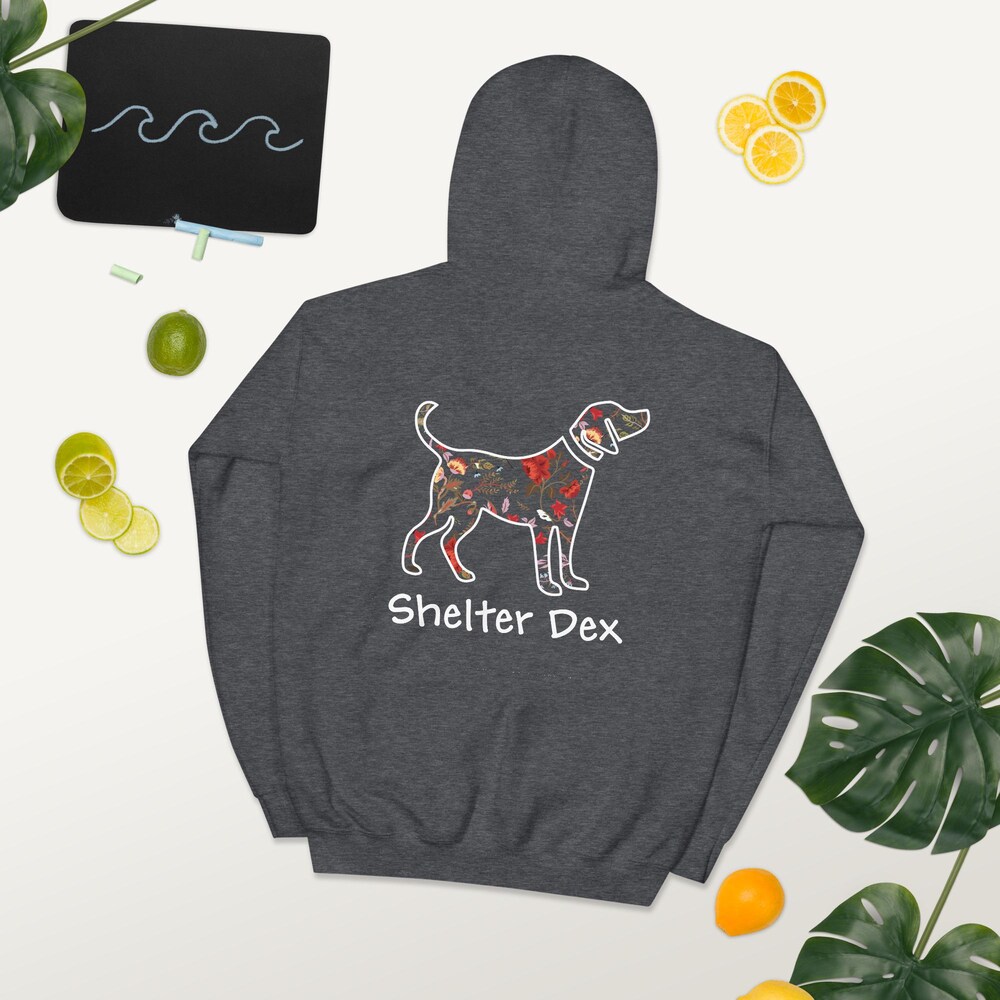 Wildlife Dog Print Hoodie, Love Dogs Hoodie, Dog Themed Hoodie, Dog Walking Hoodie, Dog Lovers Hoodie, Gifts For Him, Gifts For Dog Lovers Livingmall
