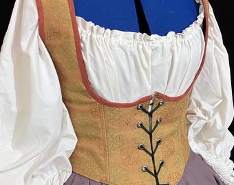 Keltisch knoop korset in Renaissance Fair-stijl, maat 16