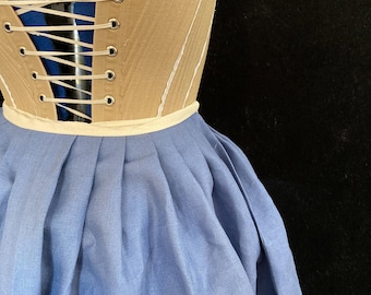 Linen petticoat, 18th century, size 8-10