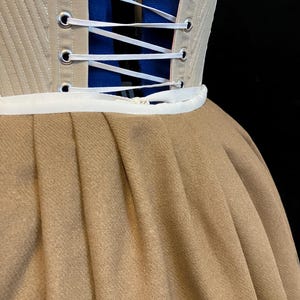 Wool flannel petticoat, 18th century, size 8-10