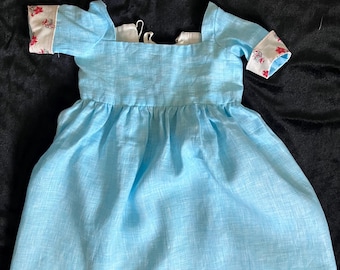 Baby gown in Linen, 18th century, 12 months