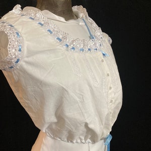 Edwardian Corset Cover, 1900-1915, size S