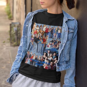 Beverly Hills 90210 Graphic Tee, Unisex Vintage TV Show Shirt, Retro 90s Clothing, Classic Television Tee, Hipster Pop Culture Tshirt