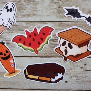 Summerween Snacks Vinyl Aufkleber