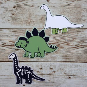 Halloween Costume Dinosaur Vinyl Stickers