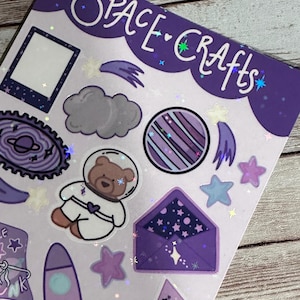 Stickervel Space Crafts