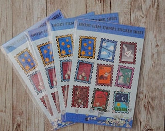 Short Film Stamps Sticker Sheet