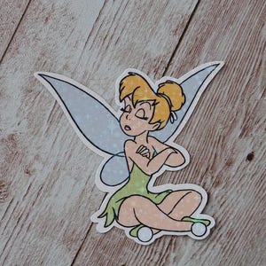 Pouty Fairy Vinyl Sticker