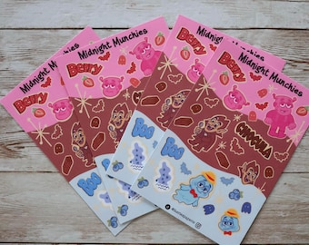 Midnight Munchies Sticker Sheet