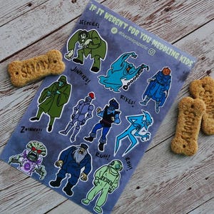 Als het niet voor jou was: stickervel voor bemoeizuchtige kinderen