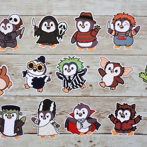 Mr Waddles Halloween Costume Vinyl Stickers