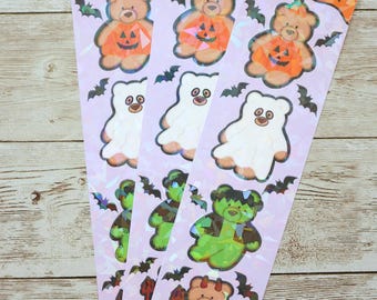 Beary Scary Sticker Sheet