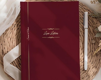 Personalized Love Letters Journal – Custom Romantic Notebook
