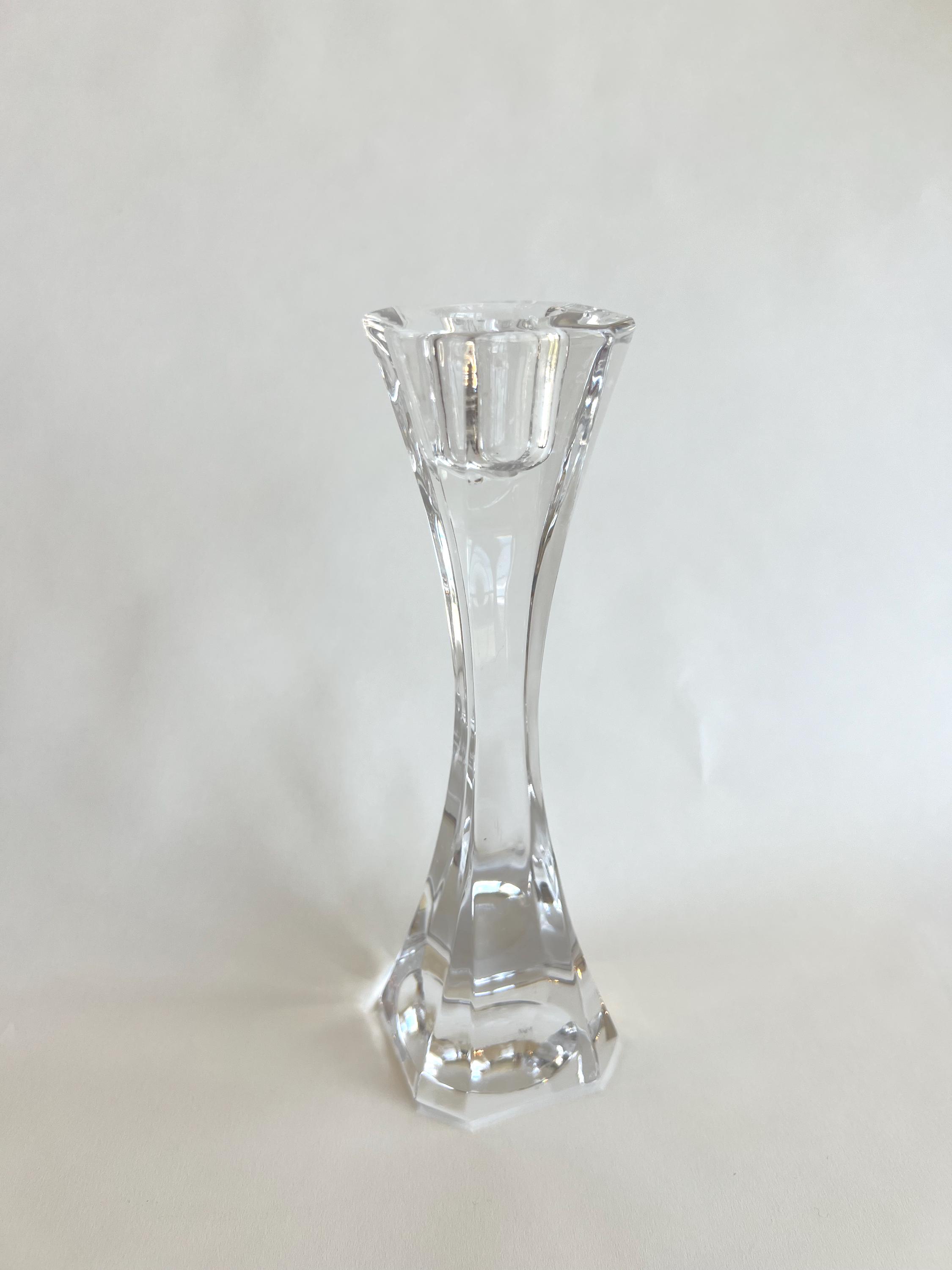 Villeroy and Boch Crystal Candlesticks - Etsy