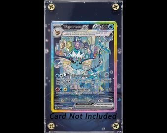 Vaporeon EX SIR - 149/131 - SV10: Prismatic Evolutions Extended Art Case - No Card