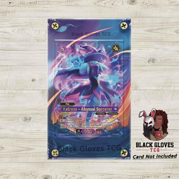 Palworld Katress Abyssal Sorcerer EBP01-075 SP Extended Art Case (No card)