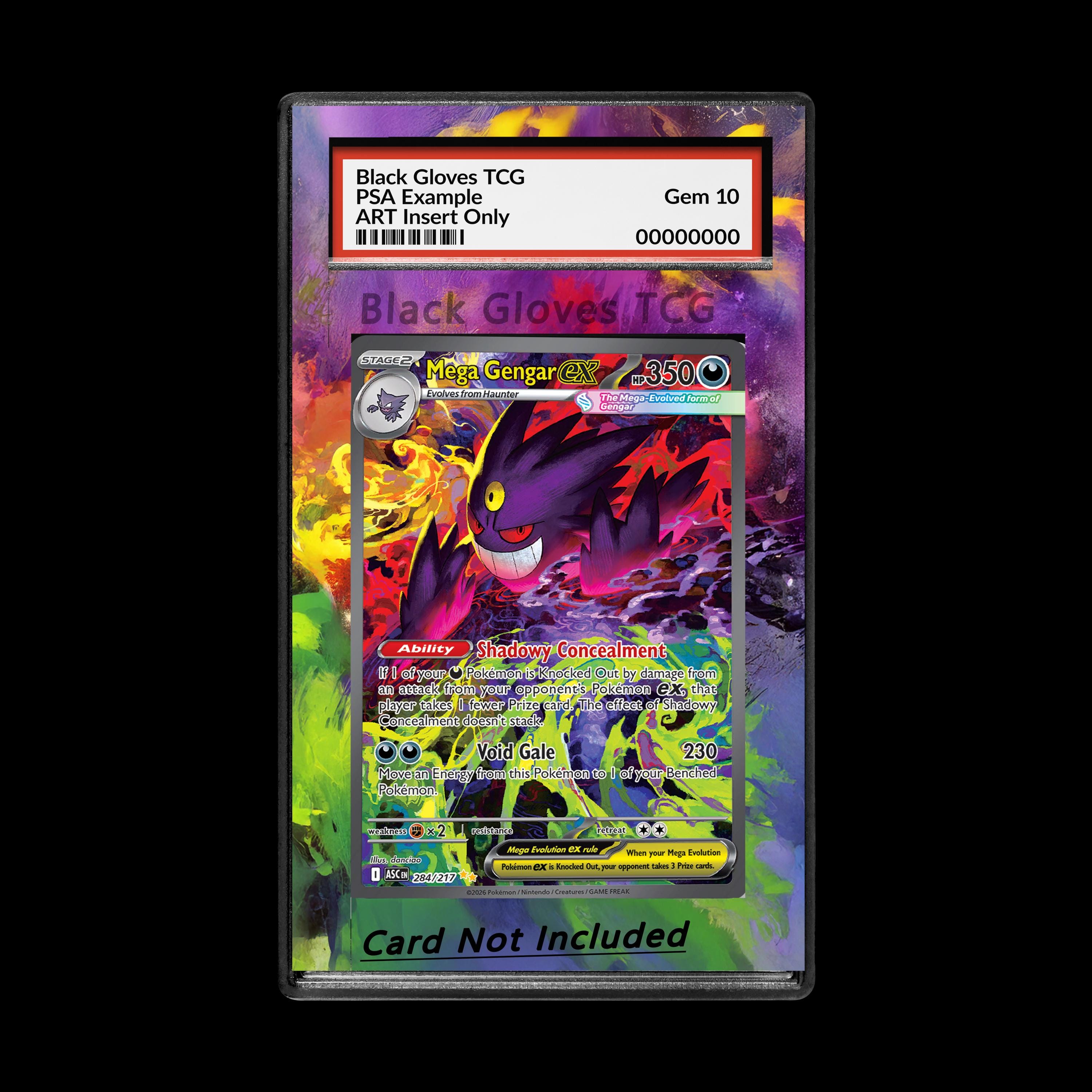 gengar pokemon card psa 10 2025 Japanese Mbg-mega Starter Set Mega Ex 003 Mega Gengar Ex Captured in a crystal PSA 10 Mega Gengar EX