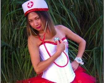 HEART STOPPER Tutu and Corset Costume