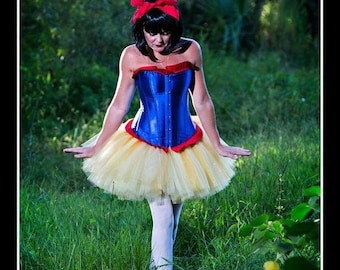 BAD APPLE Snow White Inspired Tutu and Corset Set