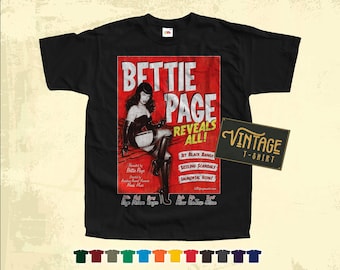 Hysteric Glamour Bettie Page Special Edition T Shirt - Etsy