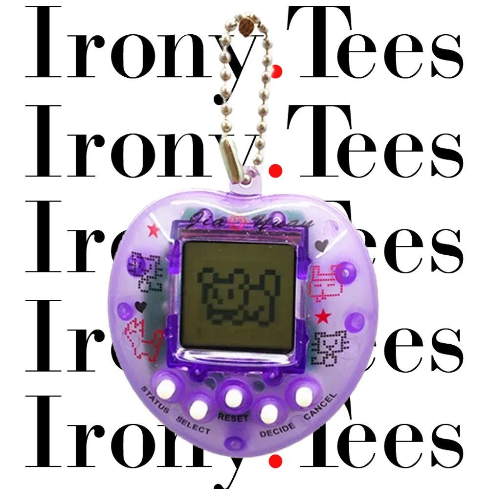 Y2K Digital Pet Toy | Vintage Virtual Pet Keychain | 2000s Retro