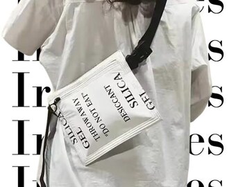 Silica Gel Packet Crossbody Bag | Throwaway Do Not Eat Desiccant