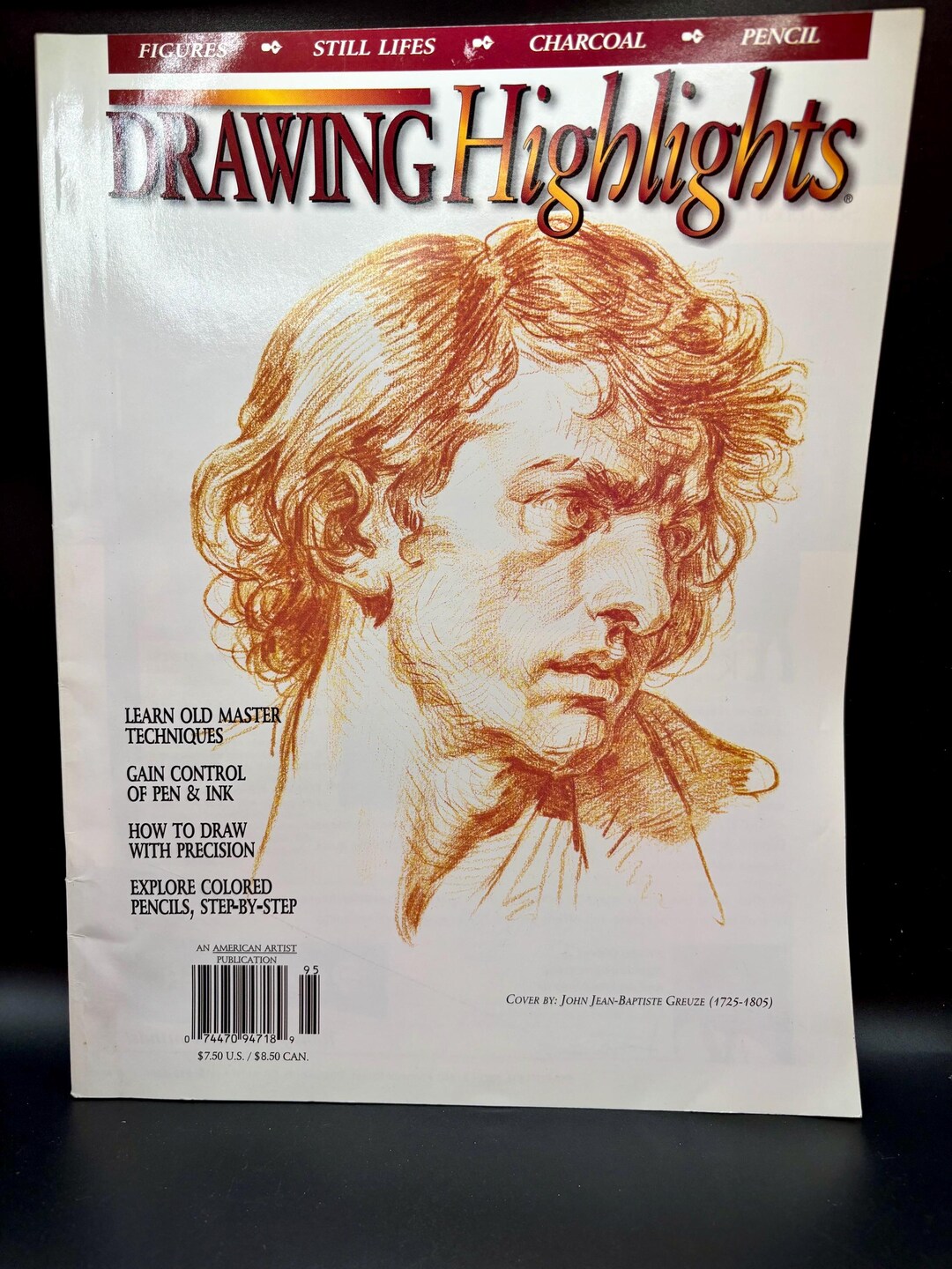1999 Drawing Highlights Art Magazine - Classical Drawing Techniques - Etsy