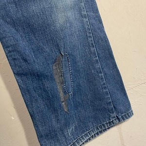 Pantalones vaqueros acampanados de mezclilla Wrangler para mujer, estilo vintage de los años 60, fabricados en EE. UU., talla 30x25, 16 imagen 5