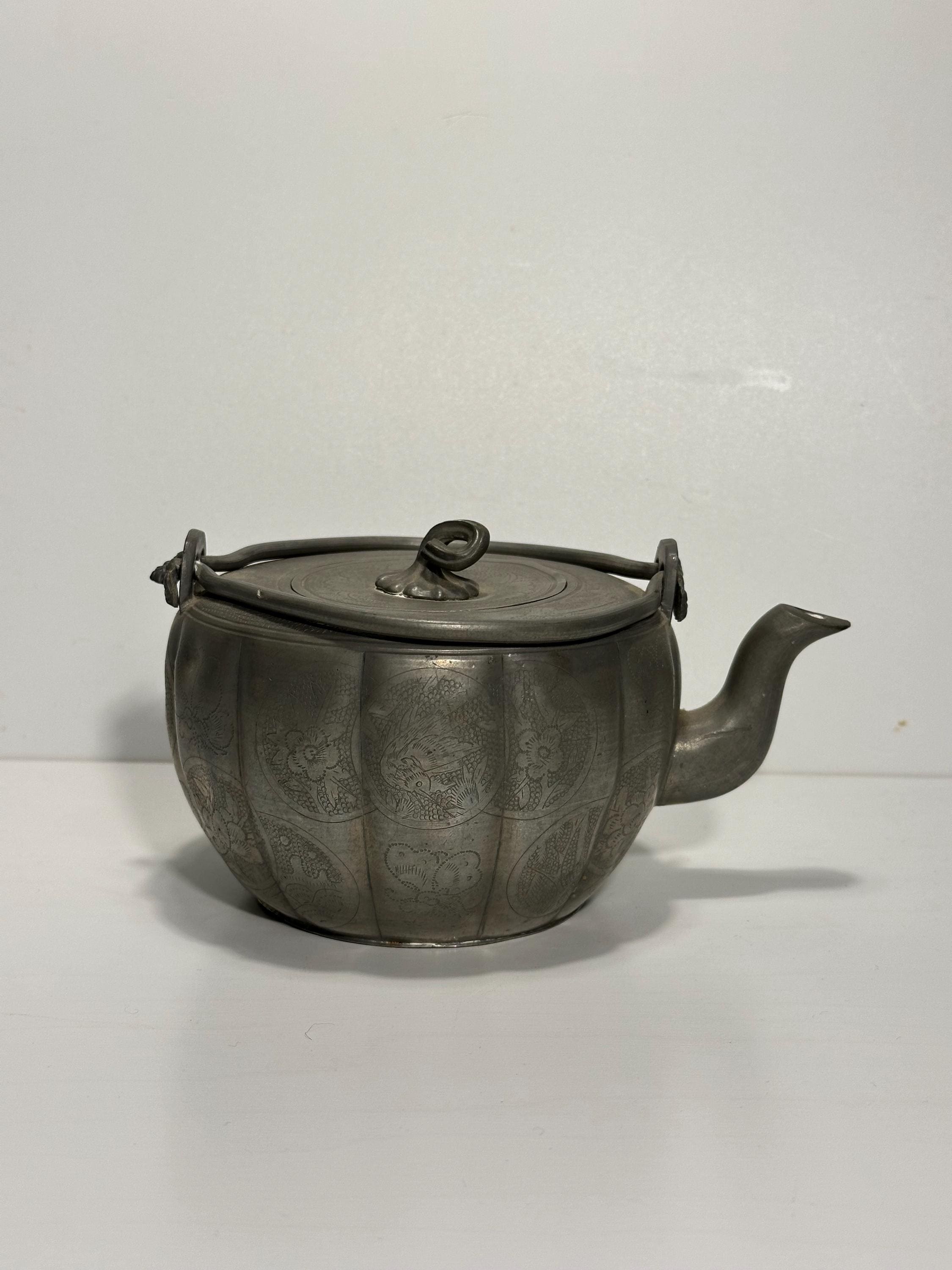 Pewter teapot - Etsy 日本