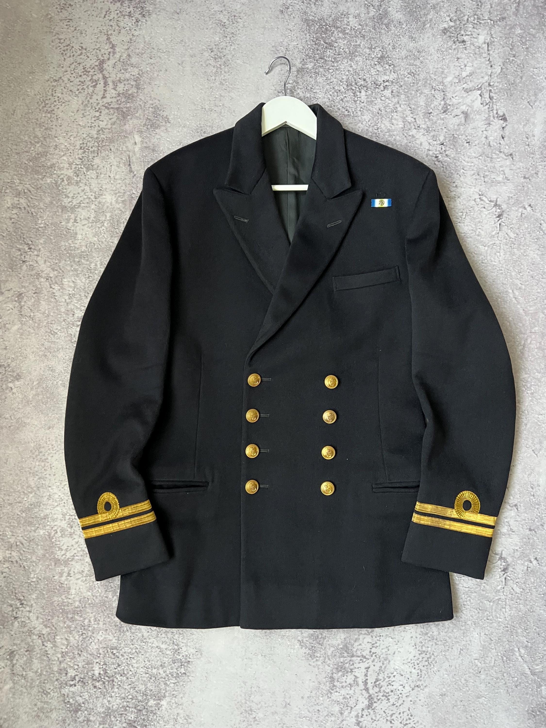 Gieves & Hawkes製ヴィンテージ英国海軍士官制服スーツ｜ダブル 