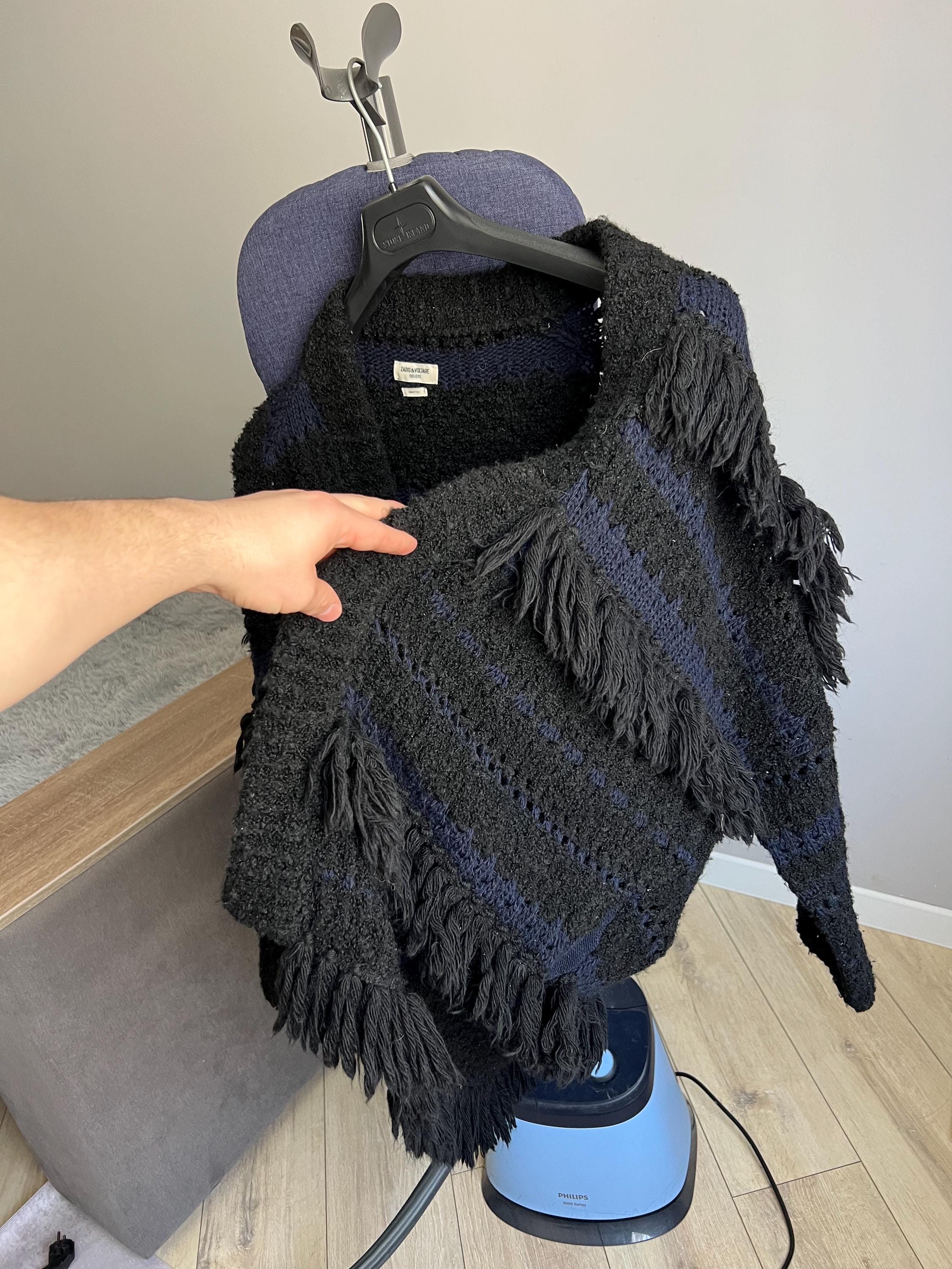 Zadig&Voltaire ザディグ エ ヴォルテール ニット ジャケット ZADIG&VOLTAIRE ザディグ・エ・ヴォルテール ピクセルプリント ウール