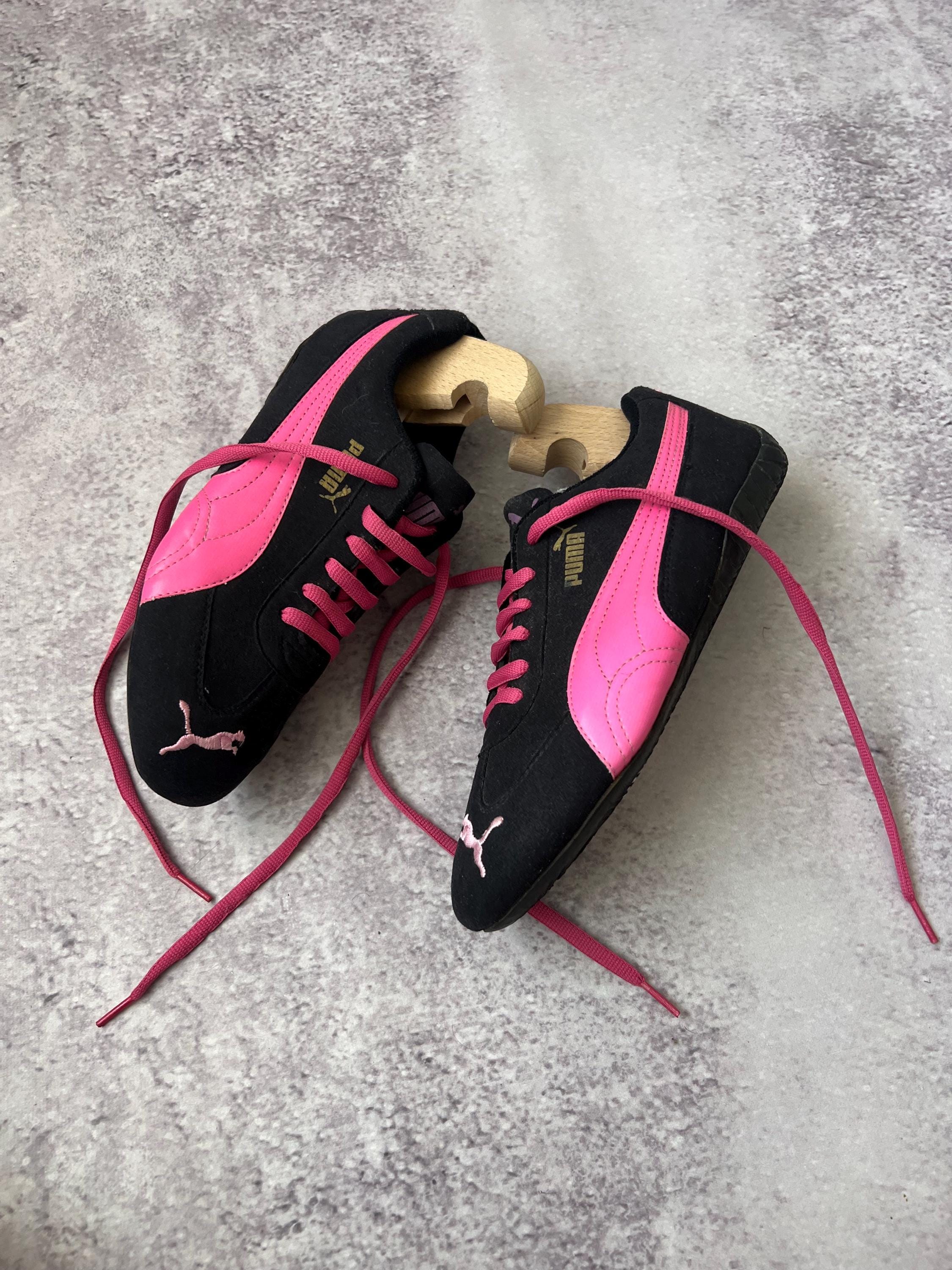 超希少vintage❗️】90s puma speed cat 黒、ピンク 25 - メルカリ