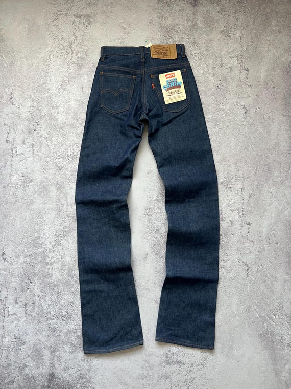 70s Rare Vintage Retro Levis 527 Blue Denim Pants Made IN USA