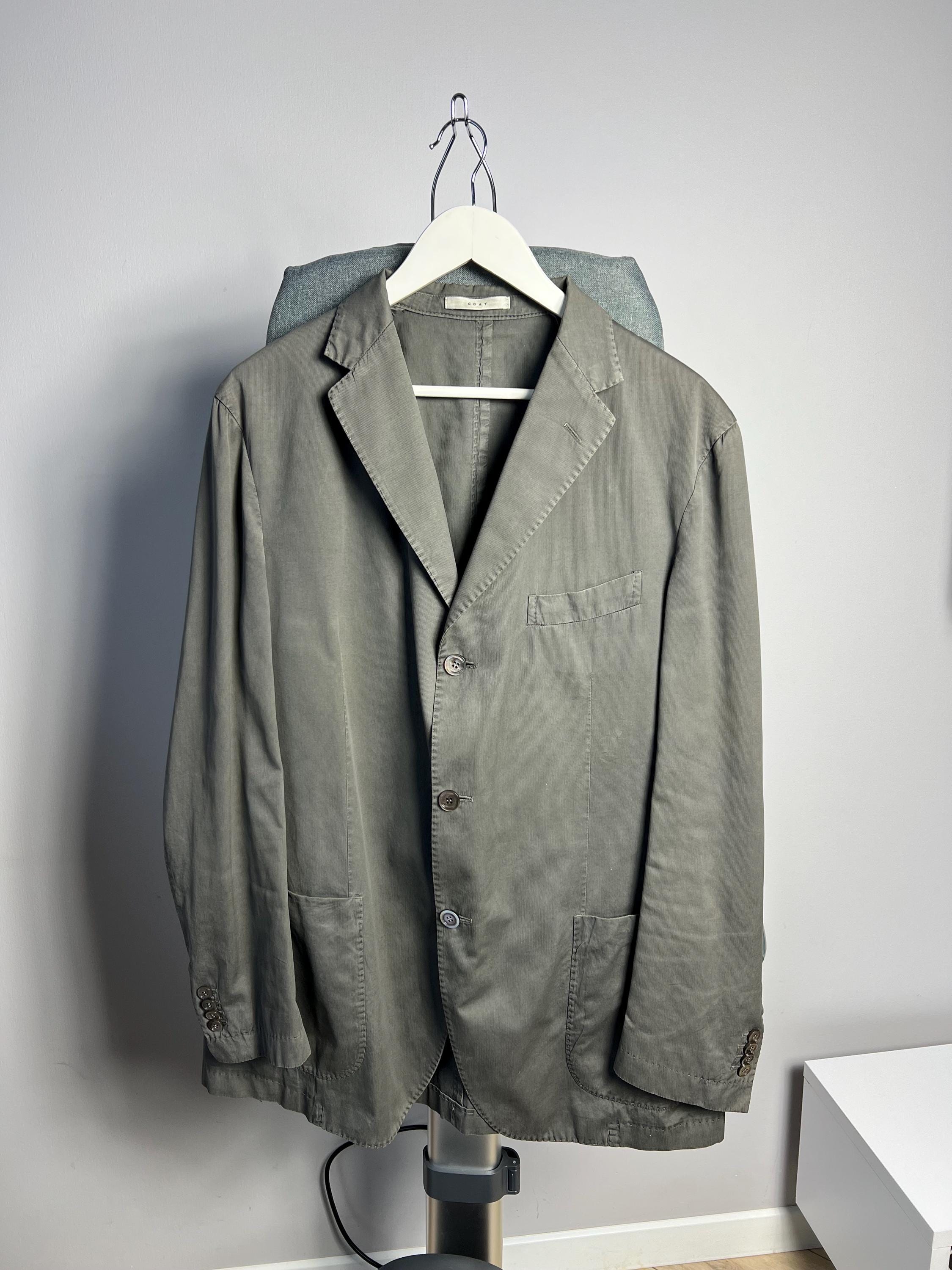 BOGLIOLI ボリオリ　ジャケット　mad e in italy 46 Boglioli Men's Cotton Blazer Jacket Grey Made in Italy Casual