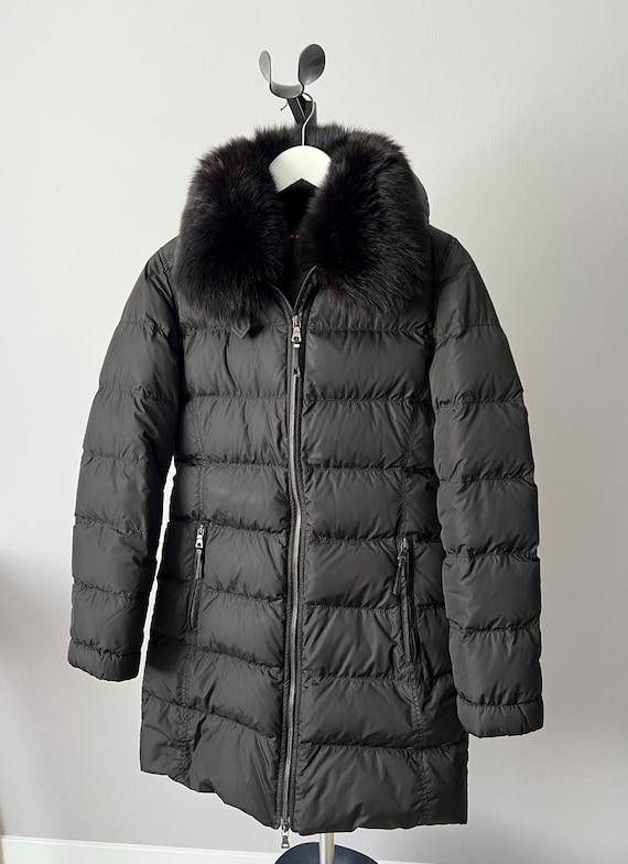 ジャケット・アウター 90s prada silk padded coat (L) black 90s prada silk padded coat (L) black Vintage Archive Prada Men